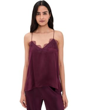 Cami NYC Racer Charmeuse Camisole - Purple