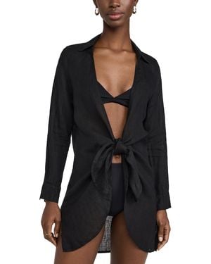 PQ Swim Millie Tie Cover Up - Black