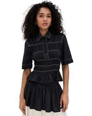 Nanushka Nairi Top - Black