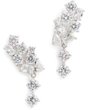 Shashi Jacklyn Earrings - White