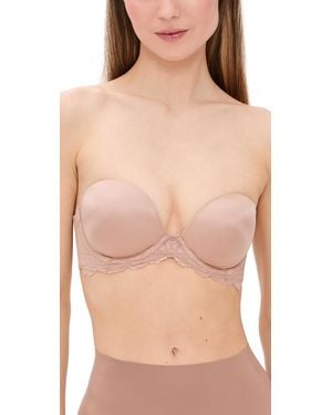 Wacoal Self-Assured Push Up Strapless Bra - Natural