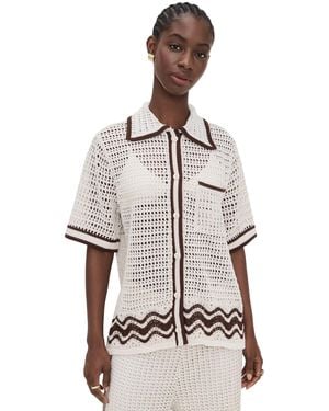 dress to Orla Knit Shirt - White