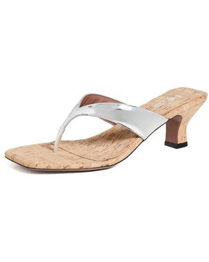 Paris Texas Portofino Mules - Black