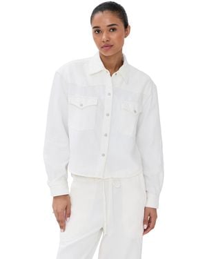 Twp Cropped Og Jacket - White