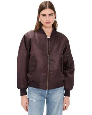 Anine Bing Leon Bomber - Purple