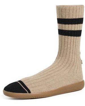 Brave Pudding Varsity Strolls - White