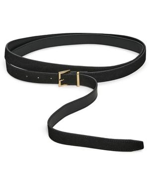 FRAME The Double Wrap Belt - Black