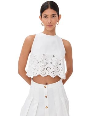 Kika Vargas Gemma Top - White