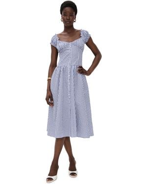 Amanda Uprichard Linella Dress - Blue