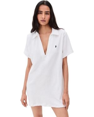 Polo Ralph Lauren Collar Dress - White