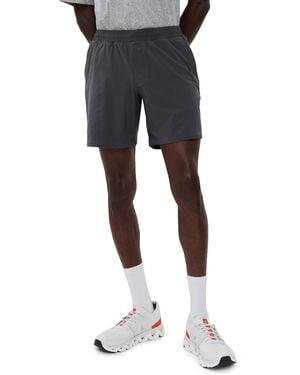 Beyond Yoga Pivotal 2.0 Lined Performance Shorts 7 - Blue