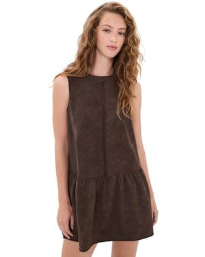 En Saison Pauline Mini Dress - Brown