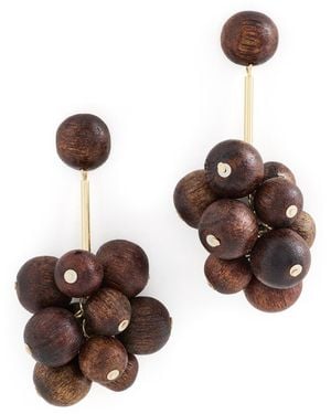 Kenneth Jay Lane Cluster Ball Drop Earrings - Multicolour