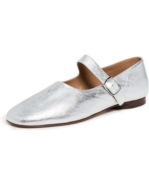 Mansur Gavriel Glove Mary Jane Flats - White