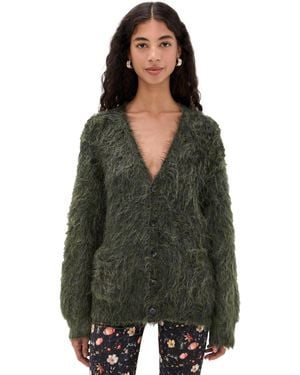 R13 Boyfriend Cardigan - Green