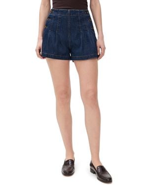 PAIGE Chleo Shorts - Blue