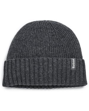 Barbour Danforth Wool Cashmere Beanie - Black