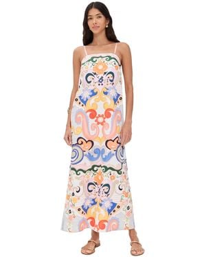 De Loreta Aloe Dress - Red