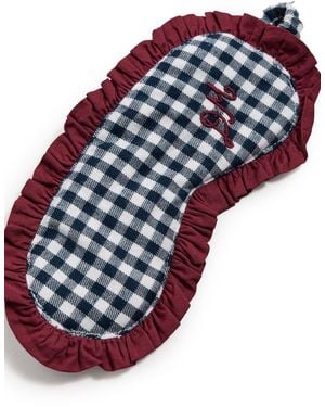 Damson Madder Damson Pajama Eye Mask - Blue