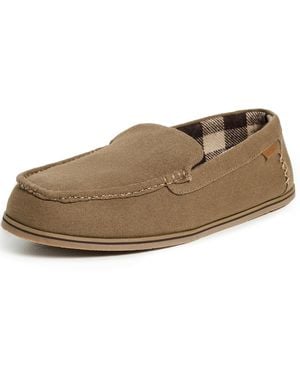 Hari Mari Hacienda Canvas Slippers - White