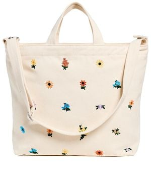 BAGGU Horizontal Zip Duck Bag - Natural