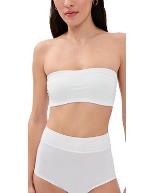 Commando Double Take Lace Bandeau - White