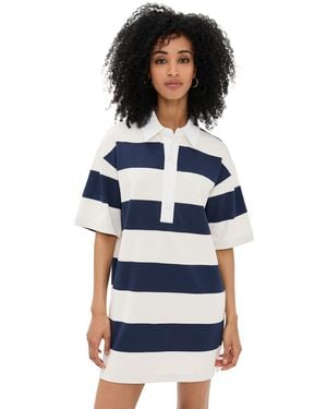 Le Bos Blair Polo Dress - Blue