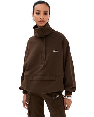 The Attico Fleece Jacket - Brown