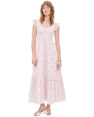 LoveShackFancy Chessie Dress - Pink