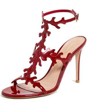Gianvito Rossi G32649 Nuit Heels - Red