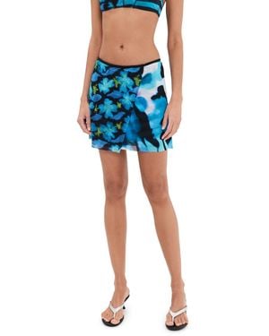 STAUD Sands Skirt - Blue