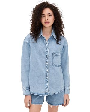 PARKE Denim Button Down - Blue
