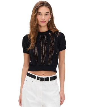 THE GARMENT Tomorrow Knit Tee - Black