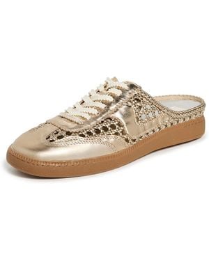 Dolce Vita Notice Slides Woven - White