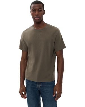 FRAME Duo Fold Tee - Brown