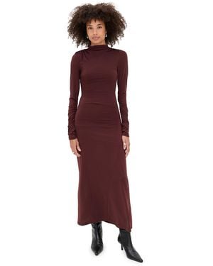 Lioness Contour Maxi Dress - Purple