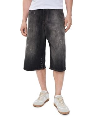 Acne Studios Judda Trafalgar Denim Shorts - Black