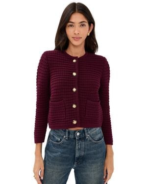 Ba&sh Gaspard Cardigan - Red