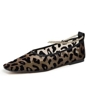 MARIA LUCA Augusta Ballet Flats - Black