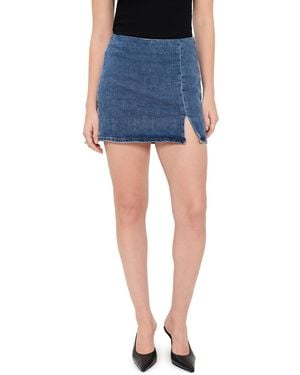 GOOD AMERICAN Denim Mini Skirt - Blue