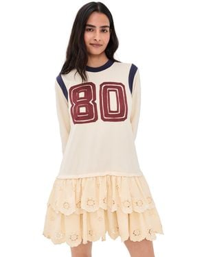 Sea Arissa Graphic Tee Dress - Natural