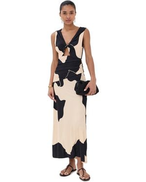 Johanna Ortiz Horizonte Mistico Ankle Dress - Black