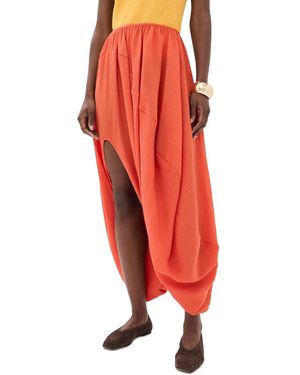Rodebjer Cybele Balloon Skirt - Orange