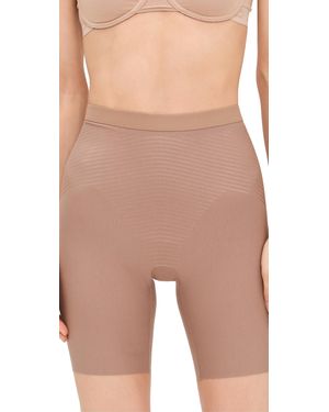 Spanx Midthigh Shorts - Natural
