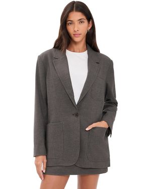 GOOD AMERICAN The Oversized Blazer - Black