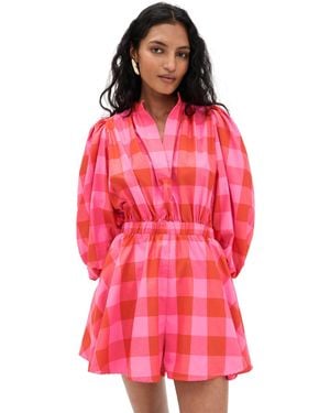 Sundress Inacia Romper - Red