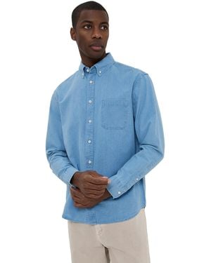 Taylor Stitch Jack Oxford Shirt - Blue