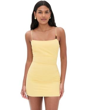 SIR. Magnolia Beaded Mini Dress - Orange