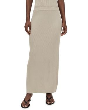 4th & Reckless Kirza Skirt - Natural