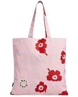 Marimekko Metka Piccolo Kioski Tote - Red